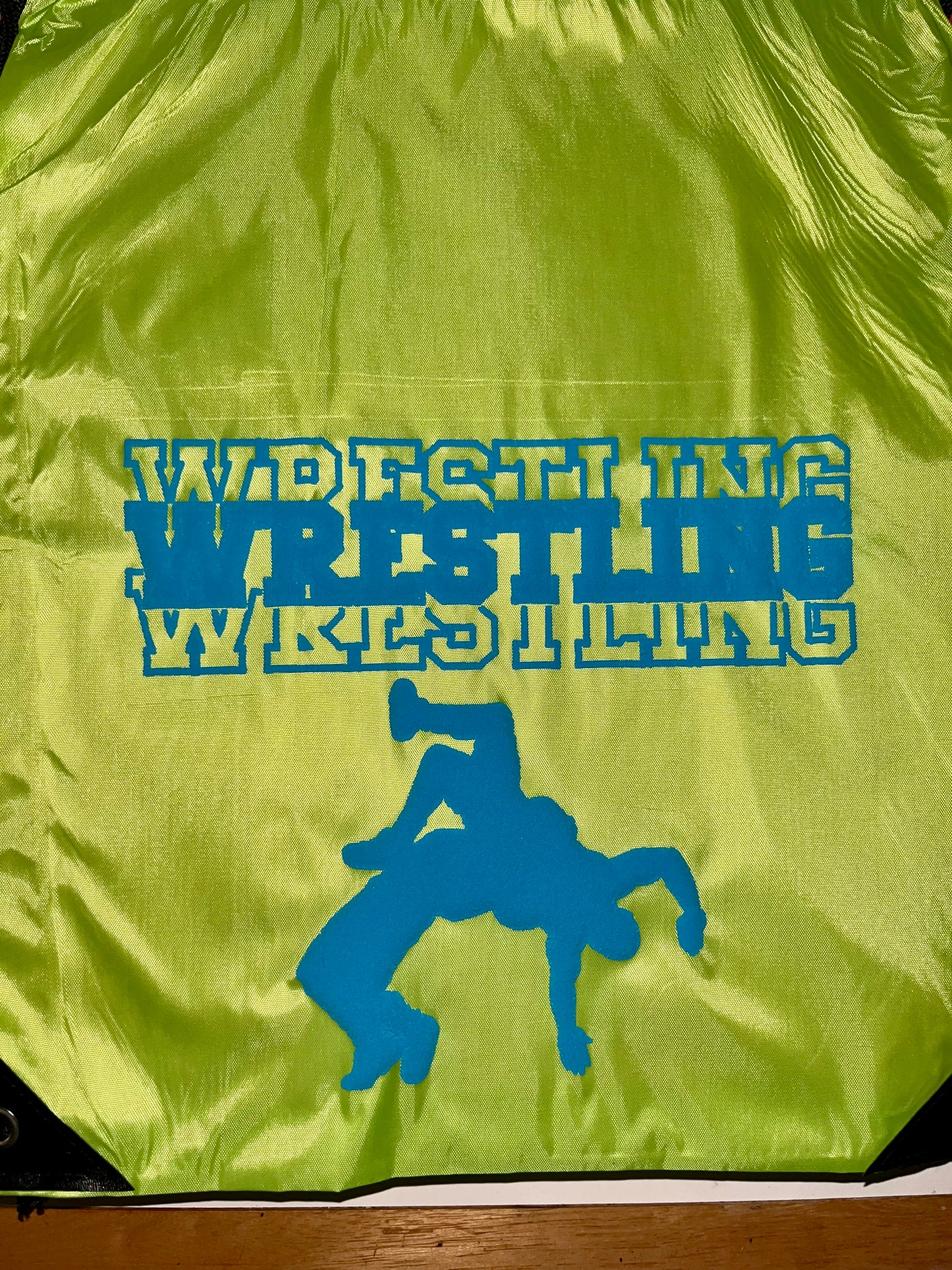 Wrestling Drawstring Bag