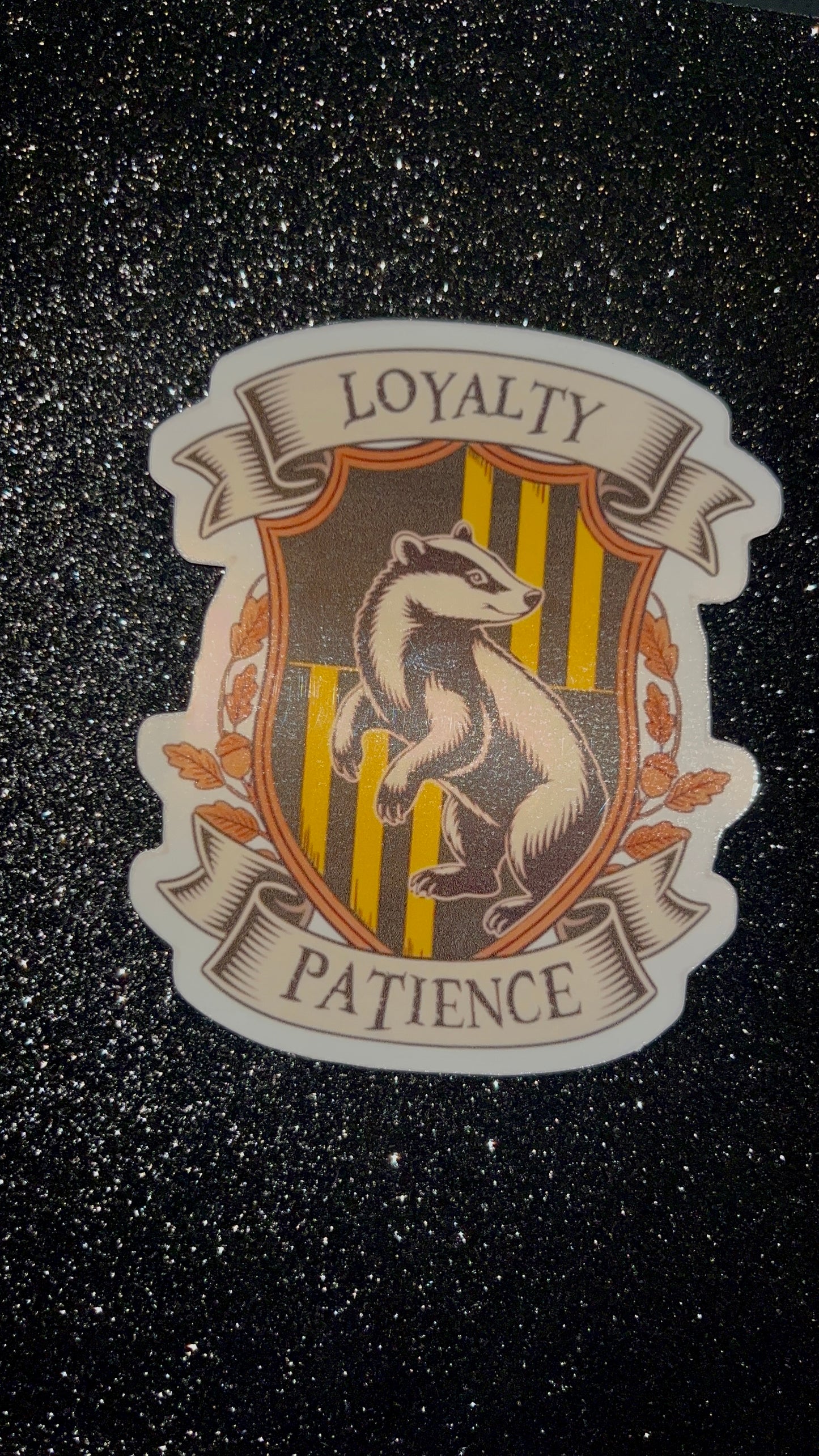 Hufflepuff Badge Waterproof Sticker