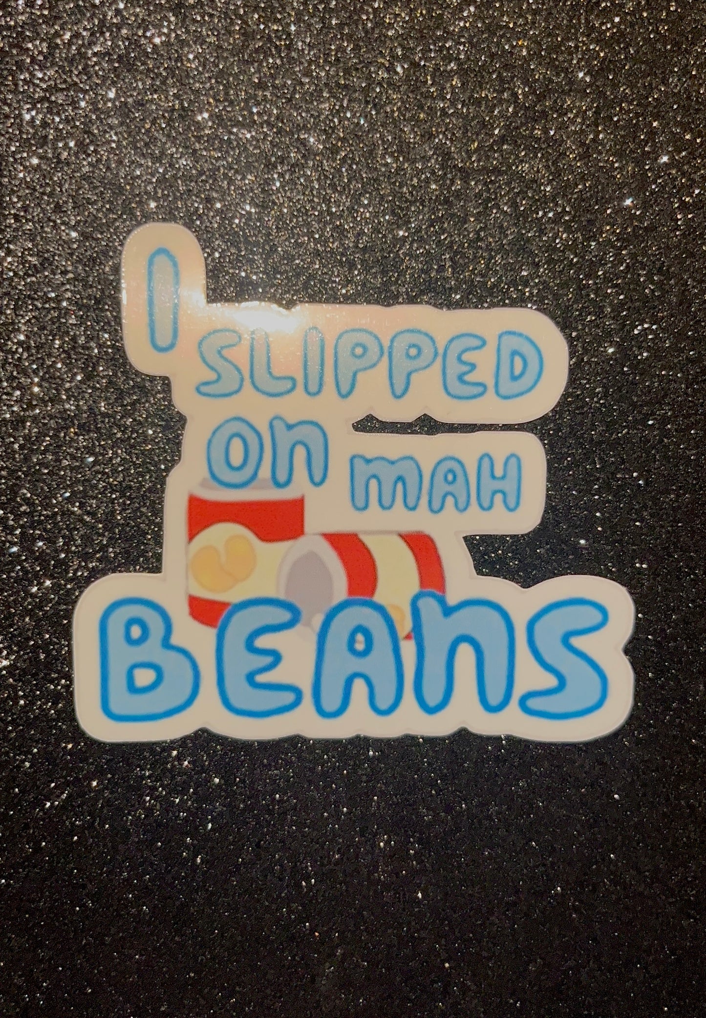 Mah Beans Waterproof Sticker