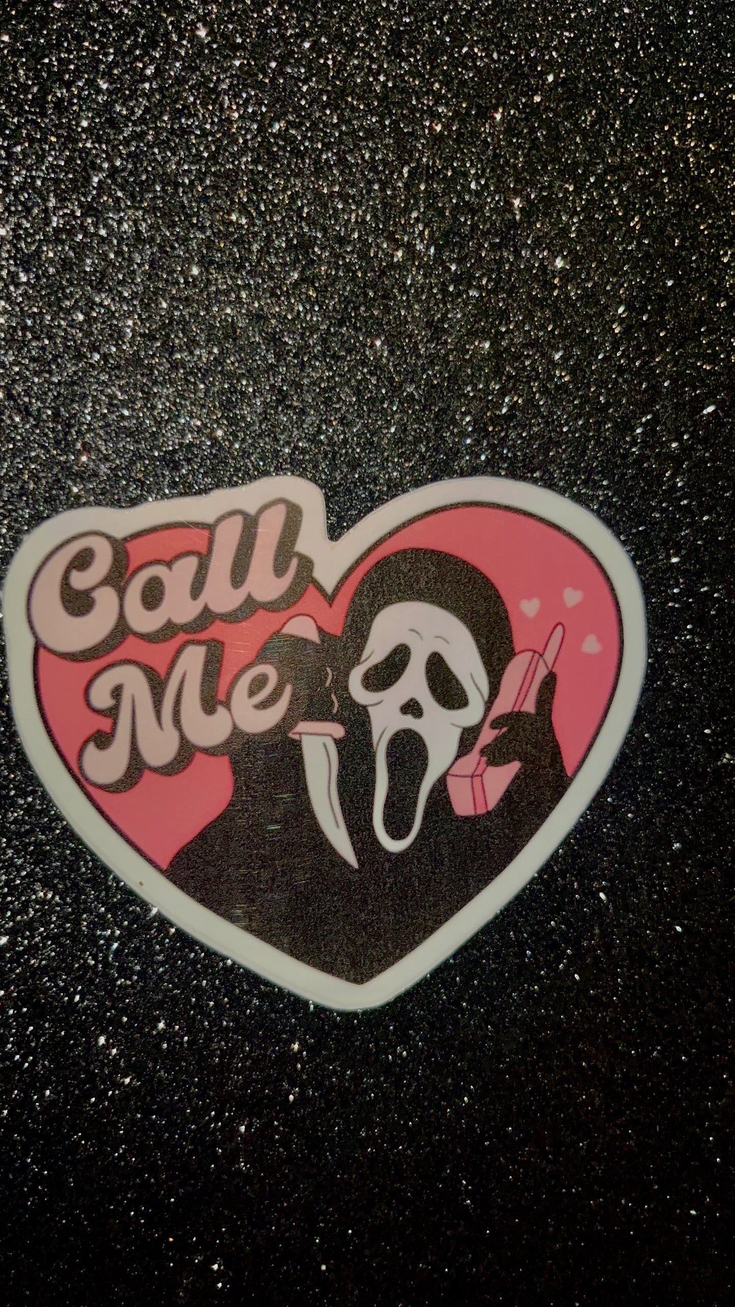 Ghostface Calling Waterproof Sticker