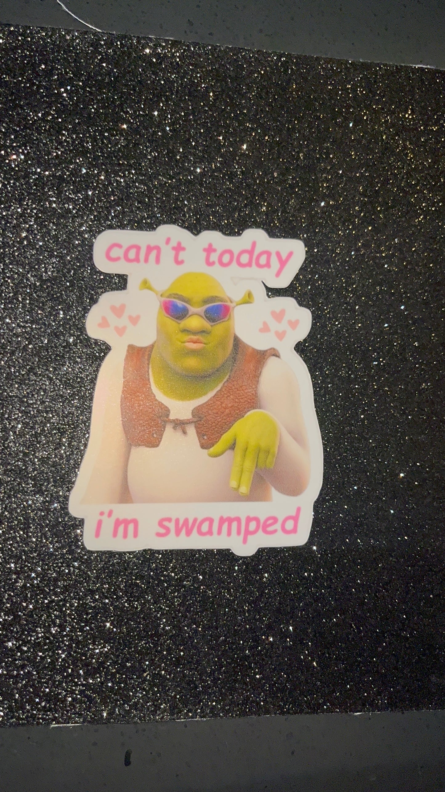 I'm Swamped Waterproof Sticker