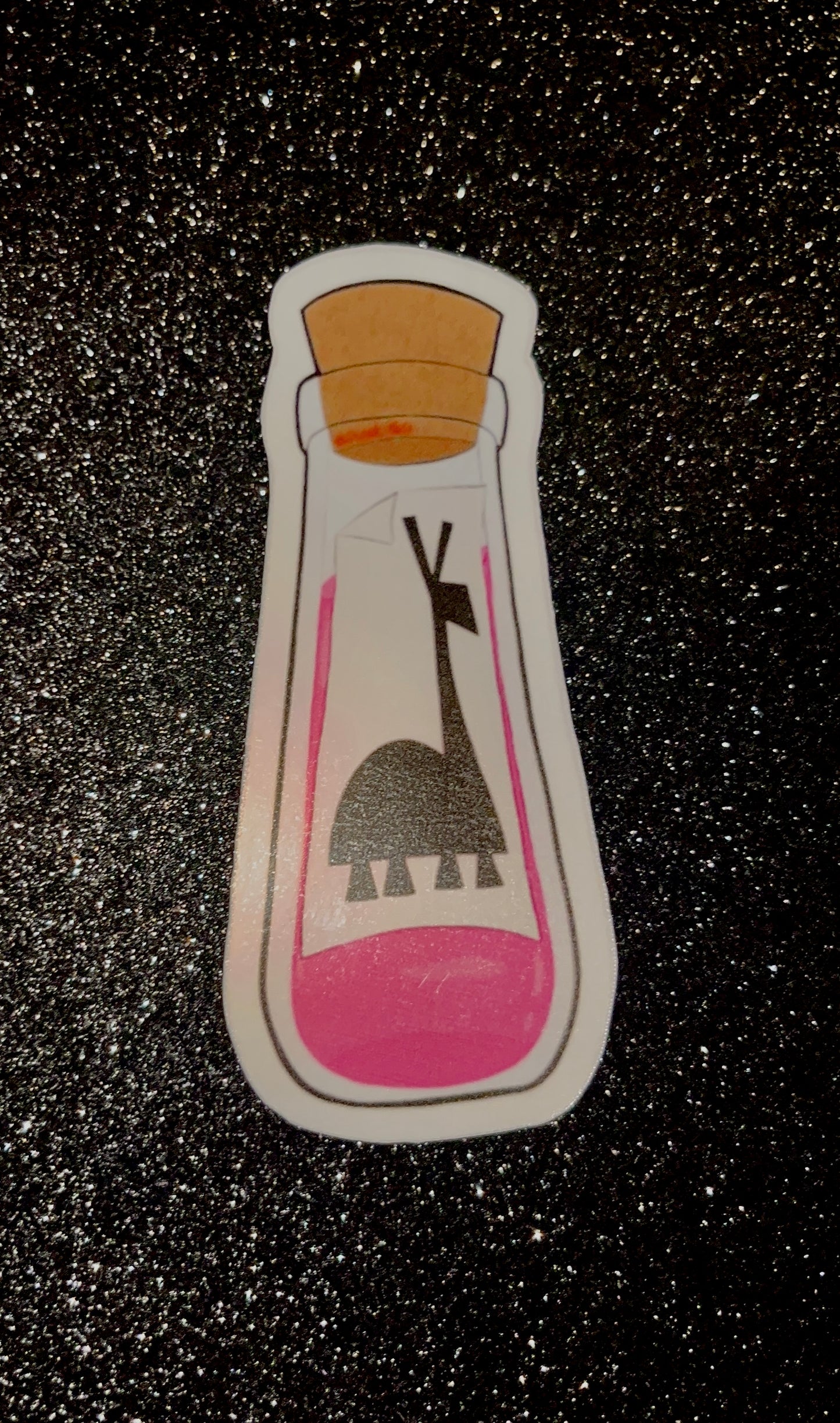 Kuzzco's Poison Waterproof Sticker