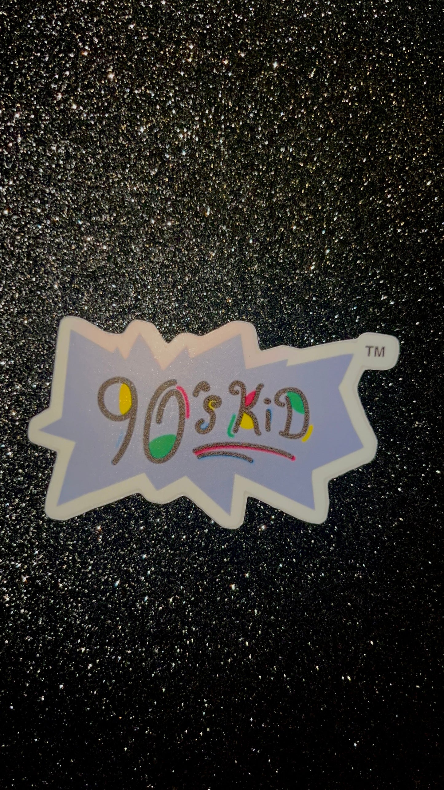 90's Kid Waterproof Sticker