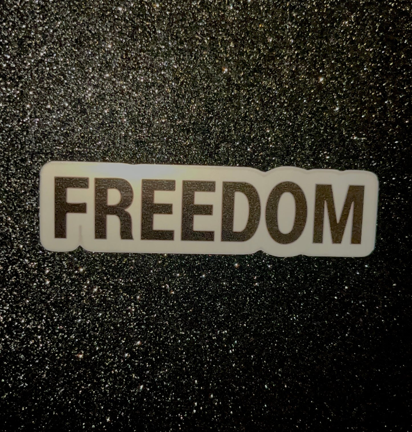 FREEDOM Waterproof Sticker