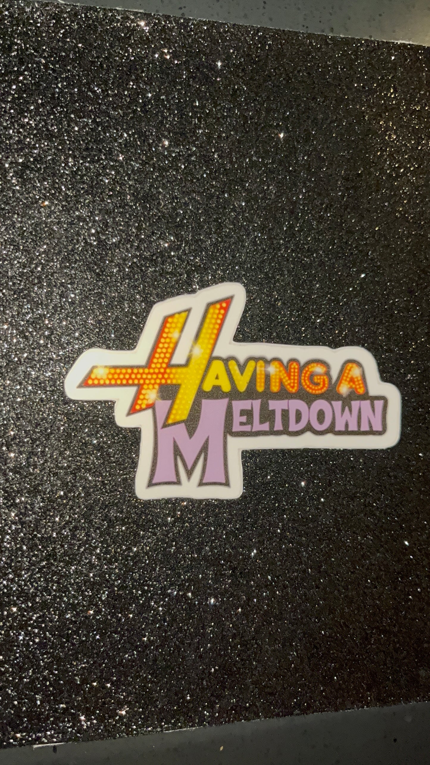 Having a Meltdown Waterproof Sticker