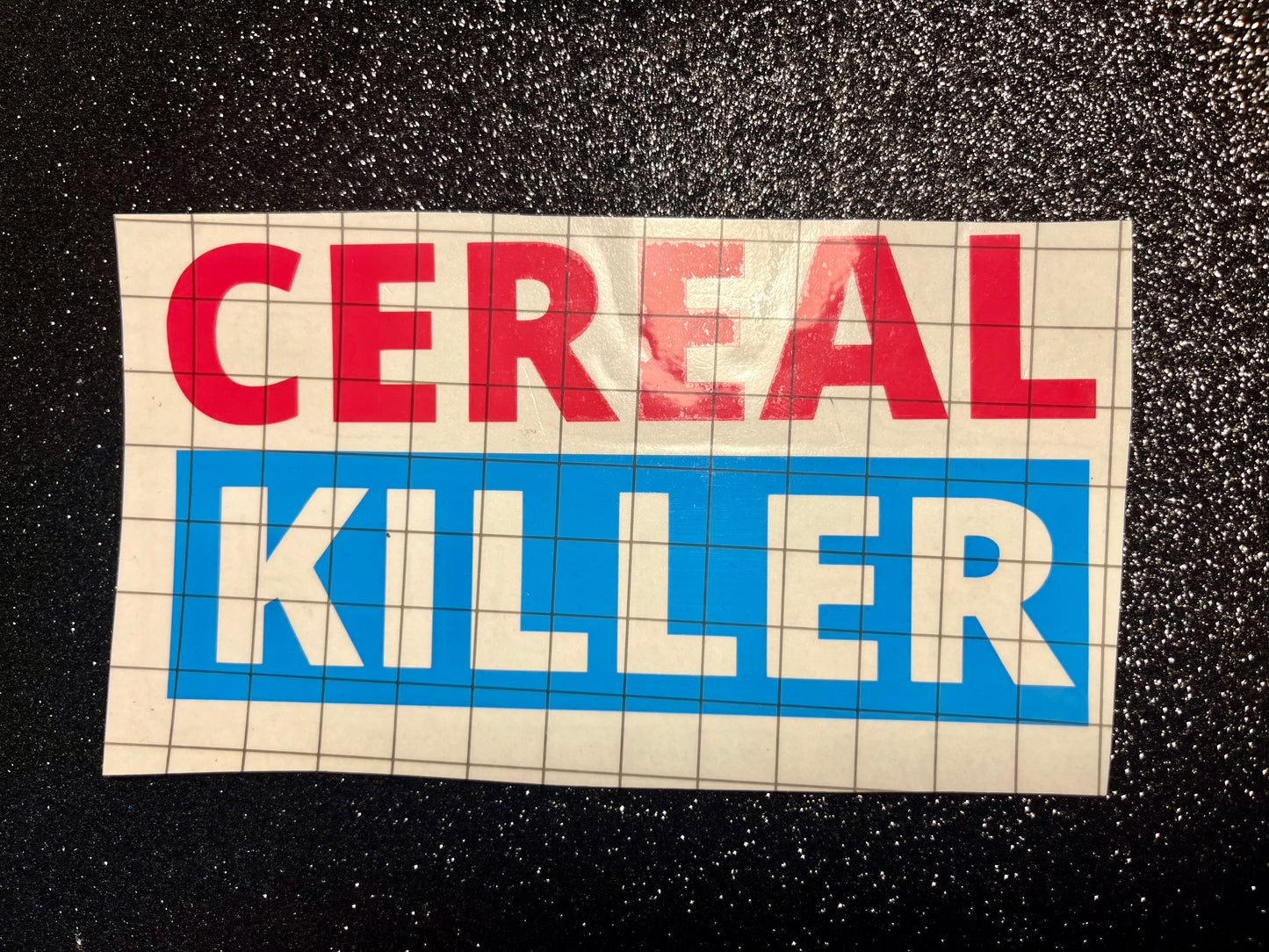 Cereal Killer Waterproof Decal