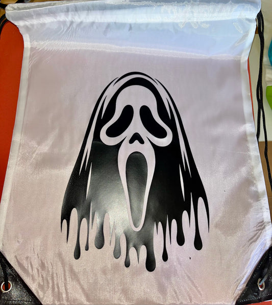 Ghostface Drawstring Bag