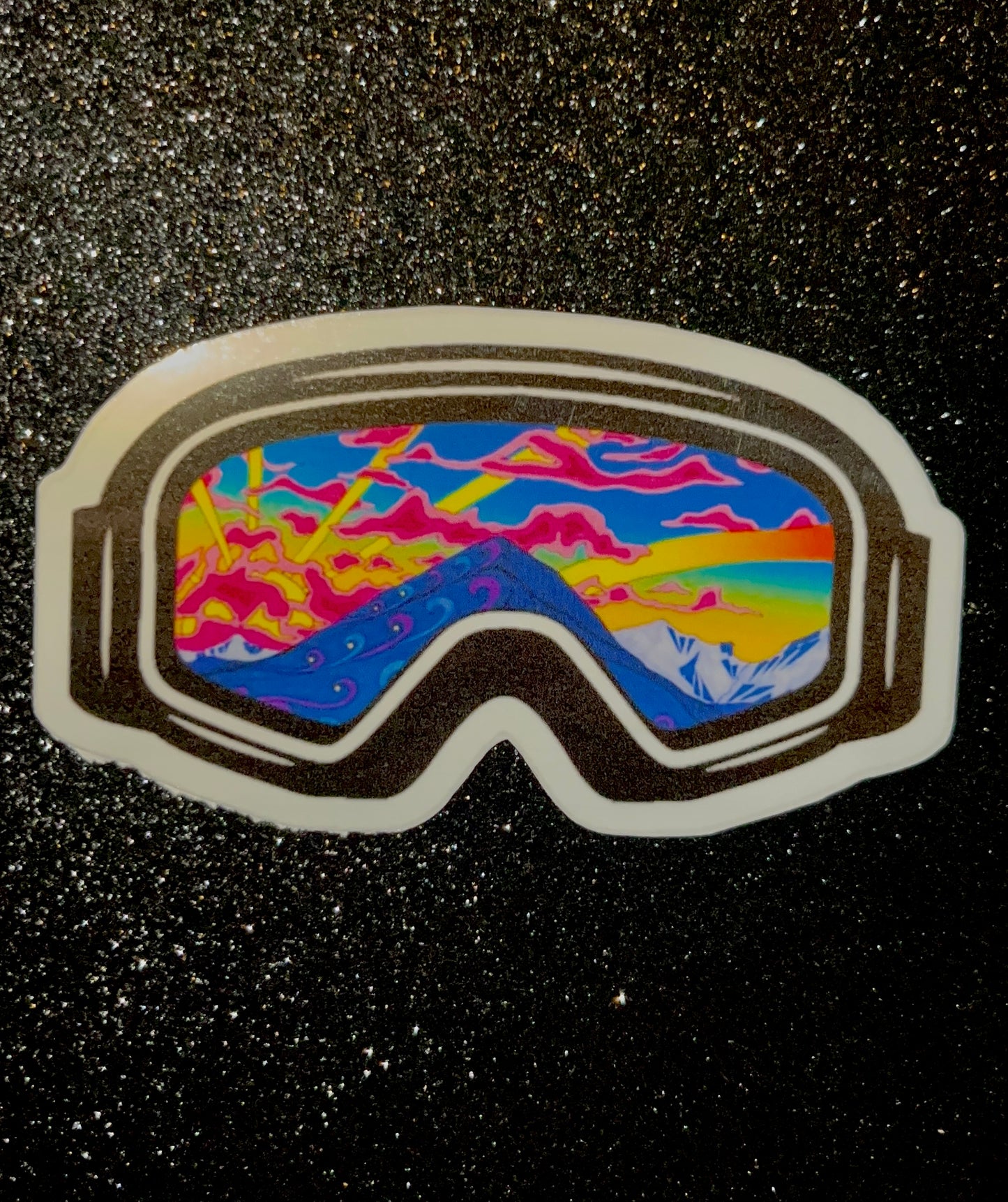 Ski Goggles Waterproof Sticker