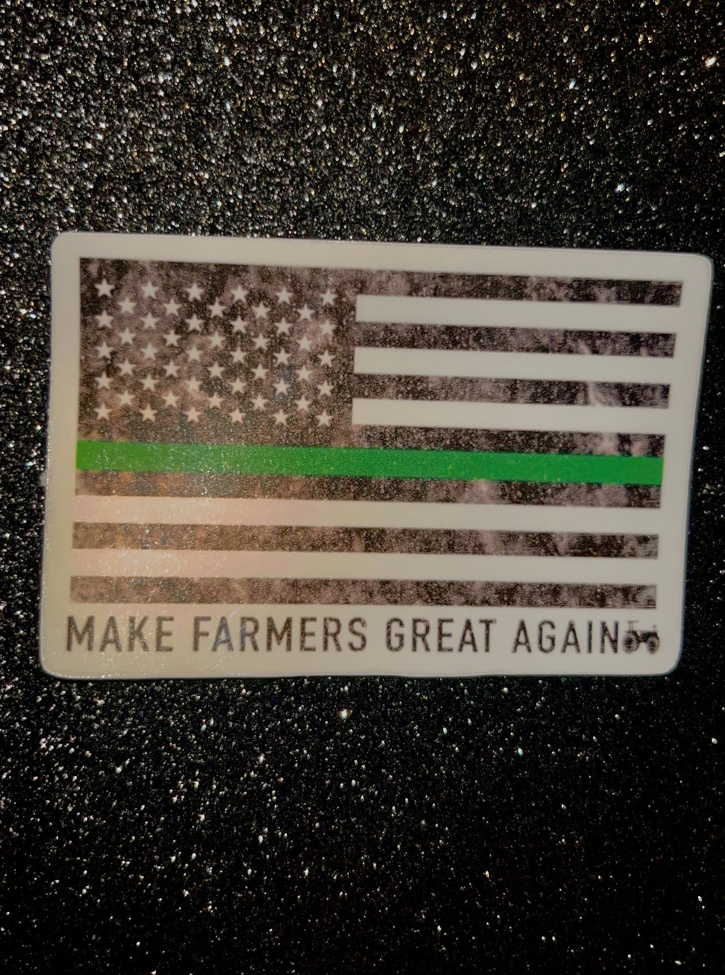 Farmer Appreciation Waterproof Sticker