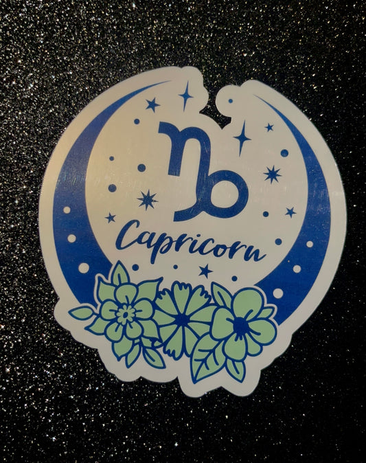 Capricorn Waterproof Sticker