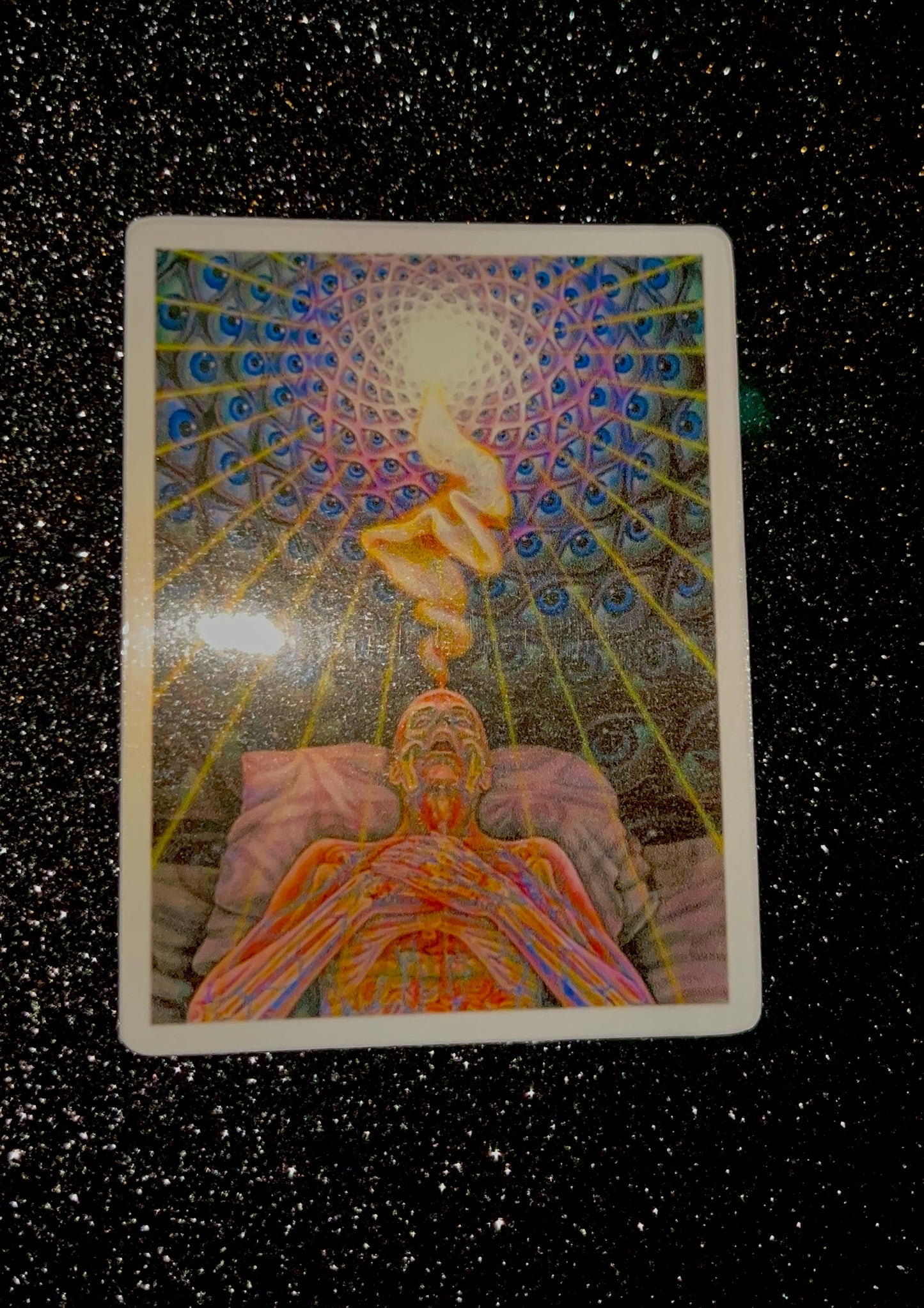 Trippy Art Waterproof Sticker