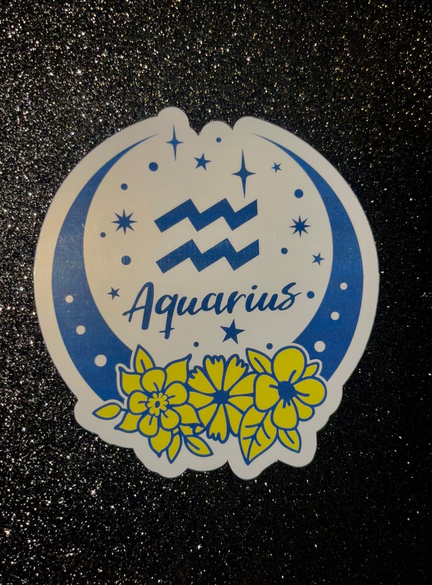 Aquarius Waterproof Sticker