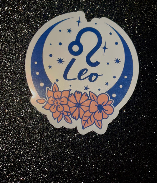 Leo Waterproof Sticker
